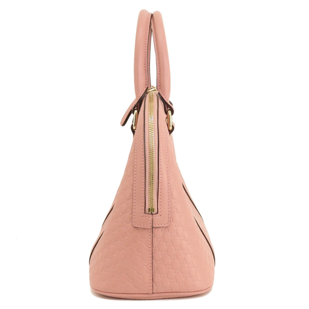 Gucci ssima Dome Bag 2way Shoulder Pink - Picture 3 of 11